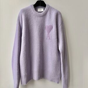 AMI Paris                          Ami De Coeur alpaca-blend sweater
